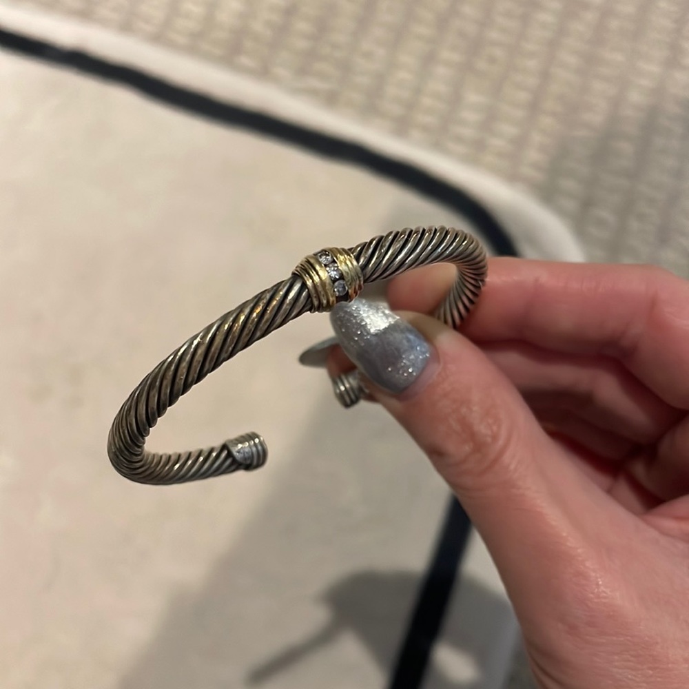 David Yurman Diamond Bracelet